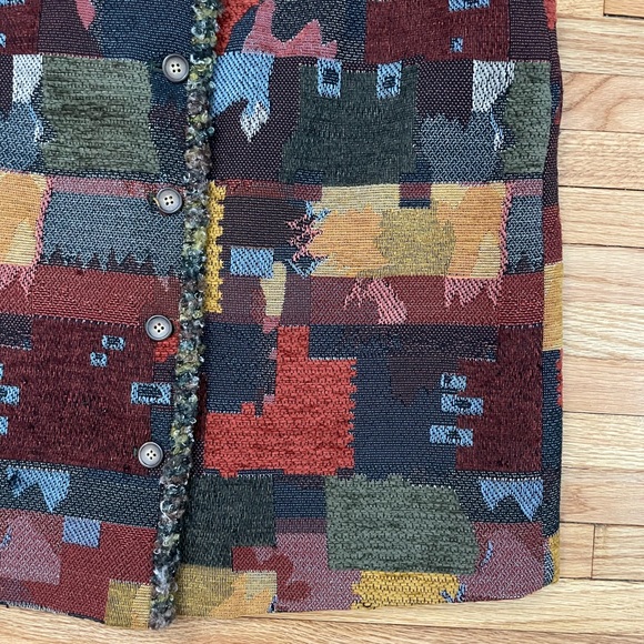 Coldwater Creek - Patchwork Vest - Picture 2 of 10